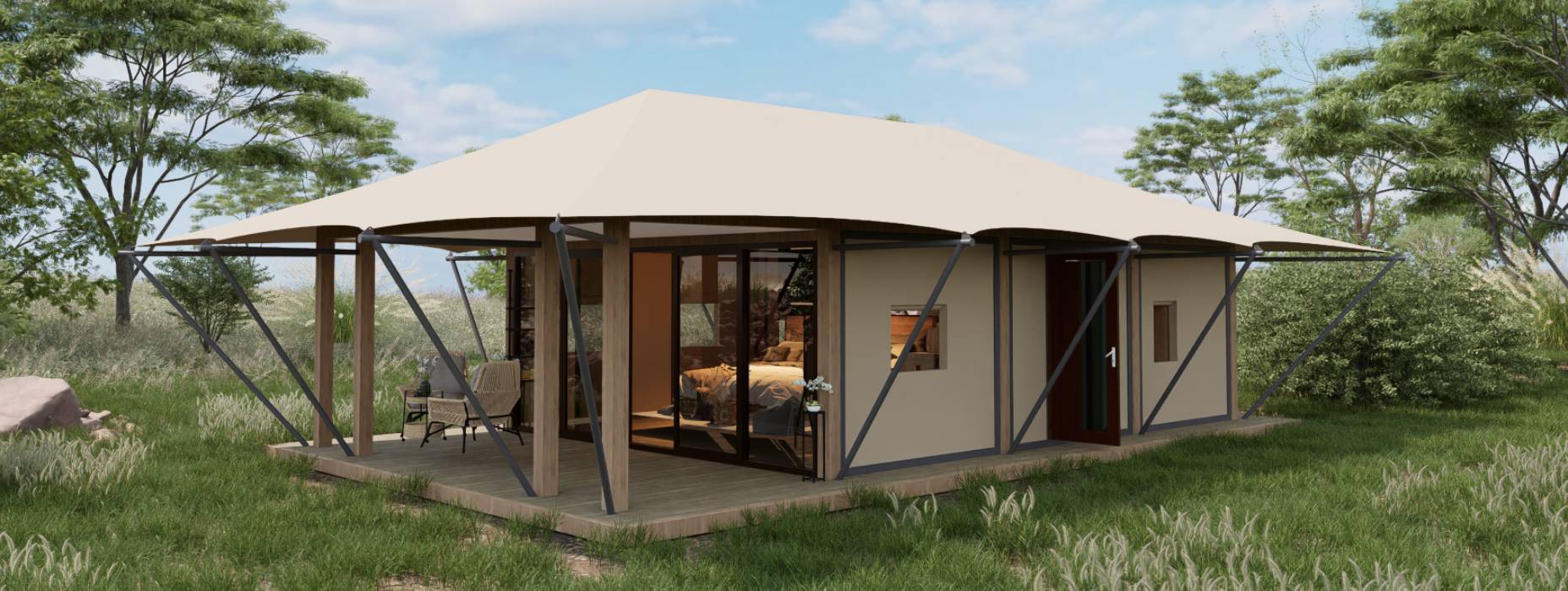 茄子河区户外酒店帐篷厂家